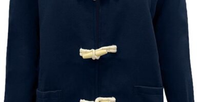 Maiyifu-GJ Men’s Hooded Warm Duffle Coat Casual Fall Winter Wool Blend Coat Fashion Thicken Long Trench Jacket