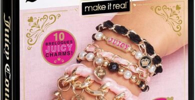 Make It Real Juicy Couture Mini Chains and Charms – Teenagers Friendship Jewellery Making Bracelet Kit – Gifts for Girls Make It Real Juicy Couture Mini Chains and Charms – Teenagers Friendship Jewellery Making Bracelet Kit – Gifts for Girls