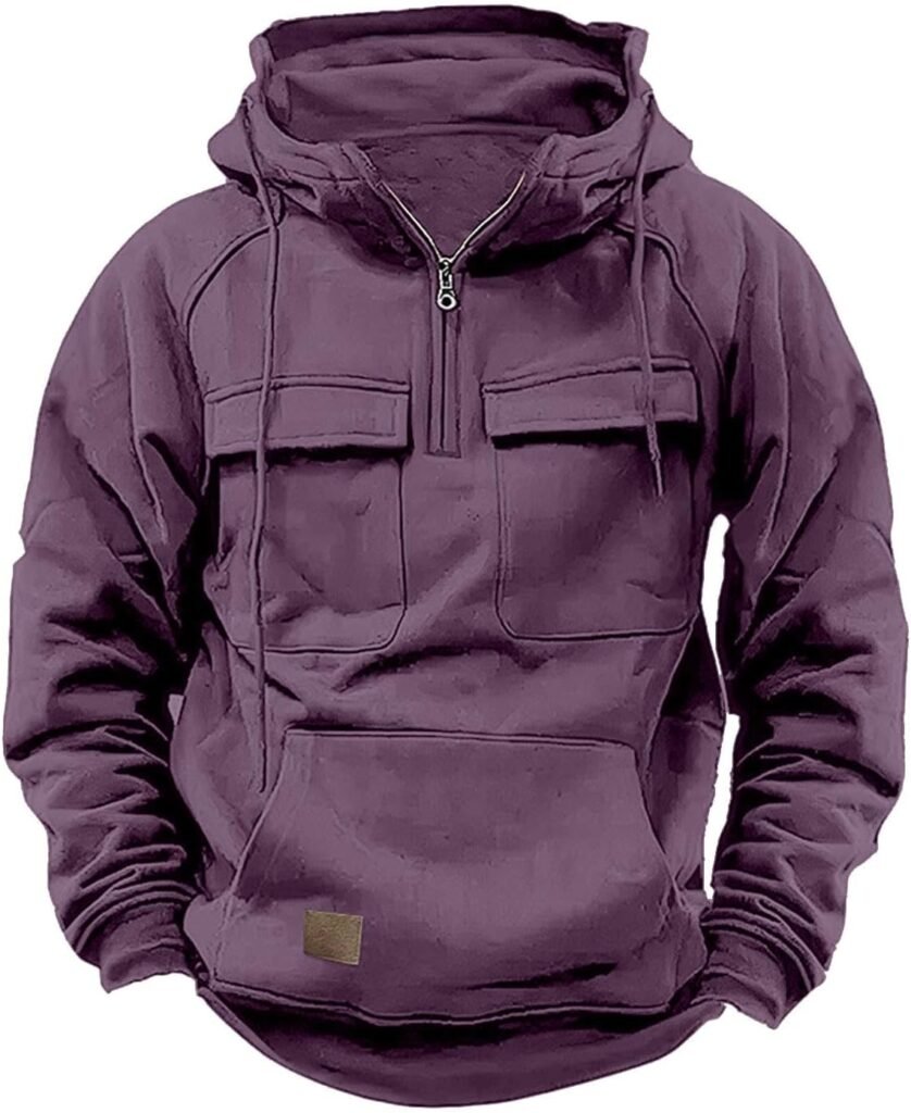 Man Sport Gym Jogger Outfit Long Sleeve Jackets Hoodies Outfit Sweatshirts for Man Hooded Winter Fall Outfit 2024