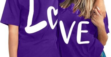 Matching Valentine’s Day Outfit Funny Short Sleeve LO VE Print Valentine’s Day Holiday T-Shirts Blouses Matching Valentine’s Day Outfit Funny Short Sleeve LO VE Print Valentine’s Day Holiday T-Shirts Blouses