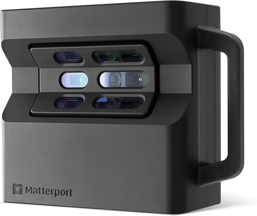 Matterport Pro2 3D Camera – High Precision for Virtual Tours, 3D Mapping, & Digital Surveys with 360 Views and 4K Photography with Trusted Accuracy and Speed