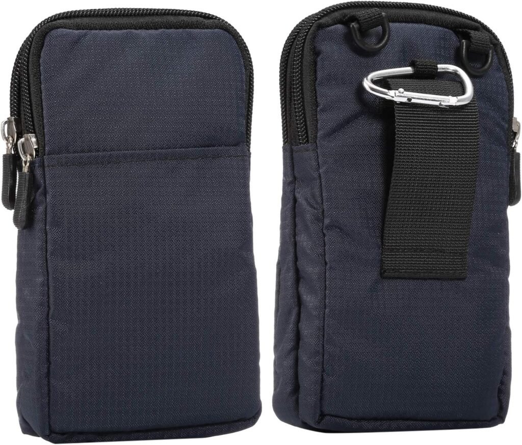 Men Cell Phone Crossbody Bag Nylon, 6.9″ Cell Phone Cross Body Wallet Bag Small Mens Purse Travel Outdoor Carrying Case Pouch Pocket Smartphone Holder Messenger Shoulder Holster Wristlet Handbag