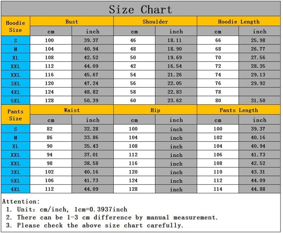 Men’s Christmas Hoodies Tracksuit Reindeer Printed Long Sleeve Sweatshirts Jogger Pant 2 Piece Outfits Fall Jogging Sweatsuits