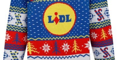 Mens Christmas Jumper Supermarket Novelty Xmas Jumpers UK Sizes S to 2XL