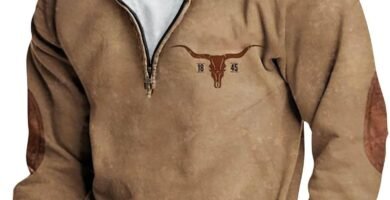 Mens Sweatshirts Casual Aztec Quarter Zip V Neck Pullover Fleece Lined Jumpers Long Sleeve Sweater Shirts Cowboy Vintage Graphic Sweatshirt Athletic Winter Pullover Jogger Outfits