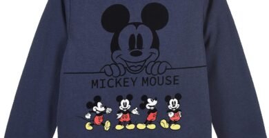 Mickey Mouse Boys Jumper Soft Long Sleeve Kids Top Sweatshirt