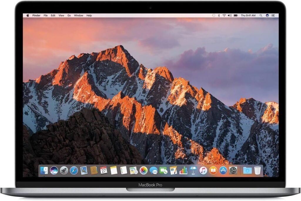 Mid 2017 Apple MacBook Pro with 2.3GHz Intel Core i5 (13 inch, 8GB RAM, 128GB SSD) Space Gray (Renewed)