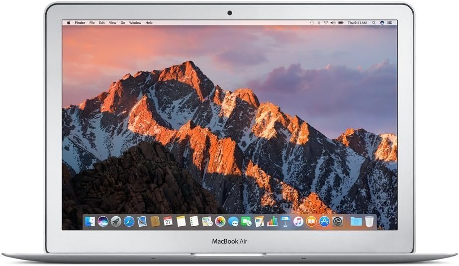 Mid 2017 Apple Macbook Air with 1.8GHz Intel Core i5 (13.3 inch, 8GB RAM, 256GB SSD) Silver (Renewed)