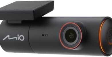 Mio MiVue J30 Car Camera Discreet Dash Cam 2.5K 1440P @30FPS, 4M Sensor, G-Sensor, Wi-Fi, Super Capacitor