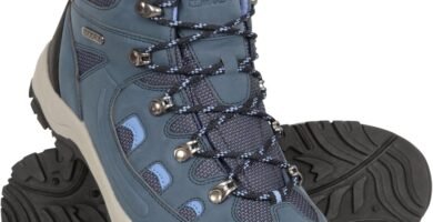 Mountain Warehouse Adventurer Womens Boots – Waterproof Rain Boots, Synthetic & Textile Walking Shoes – For Spring Summer, Hiking & Trekking