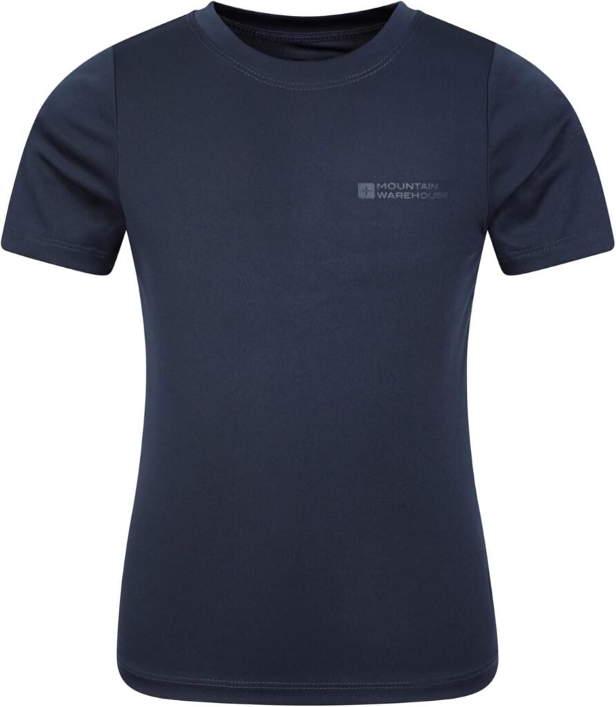 Mountain Warehouse Aqua Kids Swimming T-Shirt – UV Protect Max Tee, Chlorine & Saltwater Resistant, Boys & Girls – Summer Beach, Swimming, Pool, Diving & Water Sports Mountain Warehouse Aqua Kids Swimming T-Shirt – UV Protect Max Tee, Chlorine & Saltwater Resistant, Boys & Girls – Summer Beach, Swimming, Pool, Diving & Water Sports