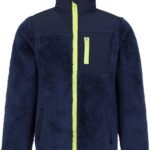 Mountain Warehouse Kids Cosy Sherpa Fleece – Warm & Cosy, Lightweight Sweatshirt with Front Pockets, Boys & Girls – Spring Summer, Outdoors, Holiday & Walking