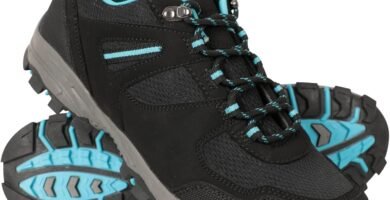 Mountain Warehouse McLeod Womens Walking Shoes – Lightweight, Warm, Durable, Breathable, Mesh Lining, Sturdy Grip, Rubber Outsole – for Spring Summer, Running & Gyming