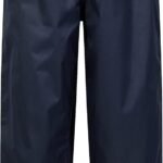 Mountain Warehouse Ripstop Kids Waterproof Fleece Lined Trousers – Breathable & Elasticated Bottoms with Taped Seams for Boys & Girls – for Autumn Winter & Wet Weather