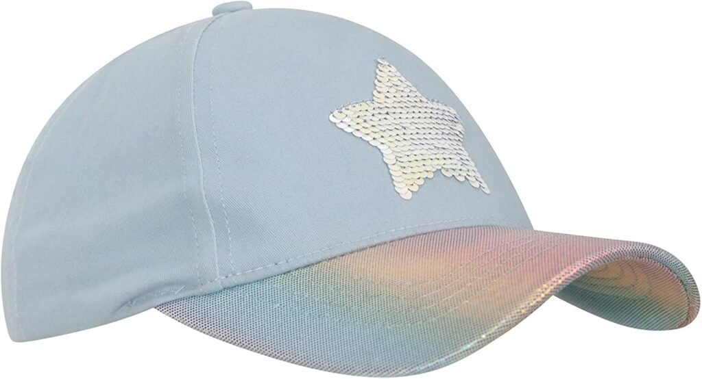 Mountain Warehouse Star Sequin Kids Baseball Cap Mountain Warehouse Star Sequin Kids Baseball Cap