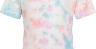 Mountain Warehouse Tie Dye Kids Cotton T-Shirt – Lightweight & Breathable Daily Use Tee Shirt, Boys & Girls – Autumn, Winter Outdoors, Holiday, Walking, Hiking