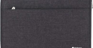 NIDOO 10.1 Inch Laptop Sleeve Case Briefcase Notebook Splashproof Handbag for 10.5″ iPad Air / 10.5″ 11″ iPad Pro / 10″ Microsoft Surface Go / 10.1″ Smart Tab P10 M10 / 10.5″ Galaxy Tab S4, Dark Gray