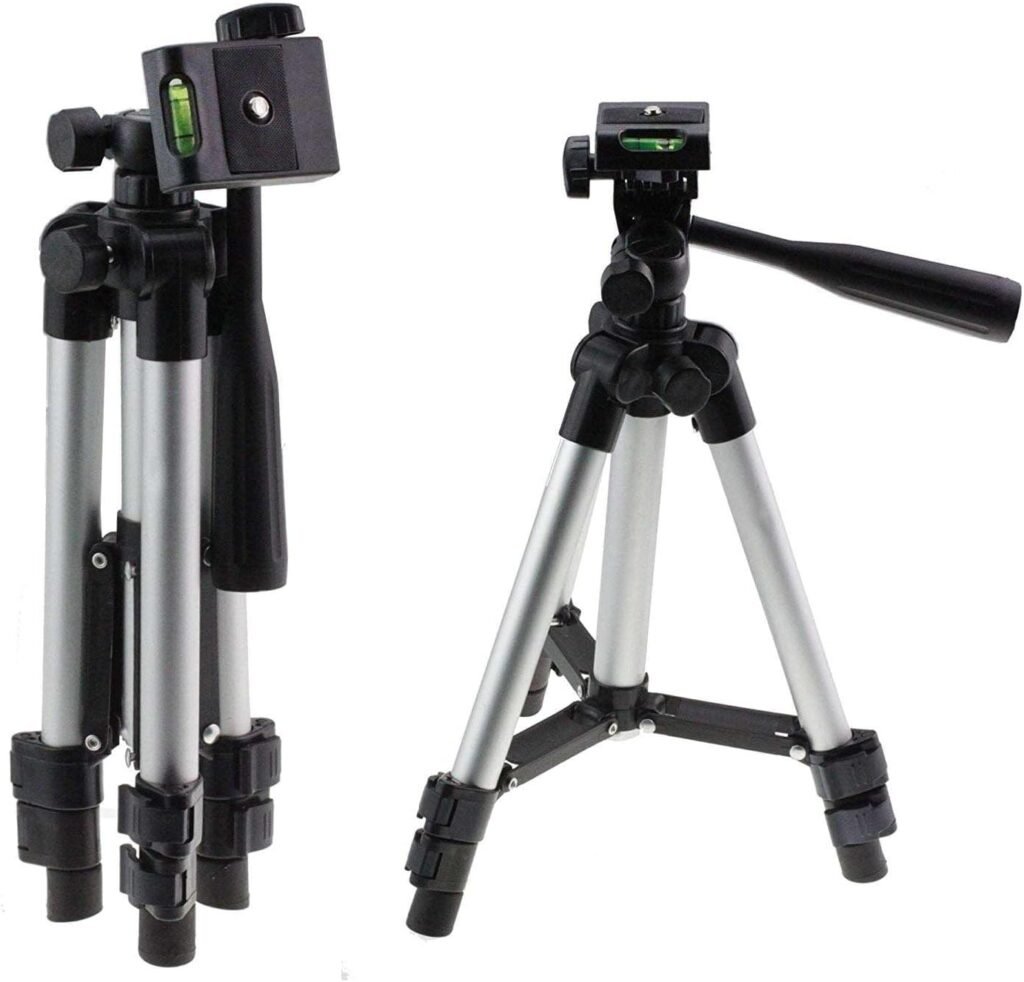 Navitech Lightweight Aluminium Tripod Compatible With CAMWORLD Video Camera Camcorder 5K