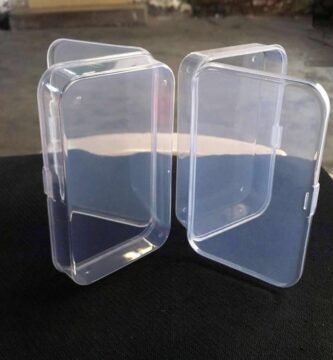 Navna 2 Pcs/Set Useful Clear Storage Box For Creative Jewelry Collections Container Gifts For Kids Teens Adults Boys G Navna 2 Pcs/Set Useful Clear Storage Box For Creative Jewelry Collections Container Gifts For Kids Teens Adults Boys G