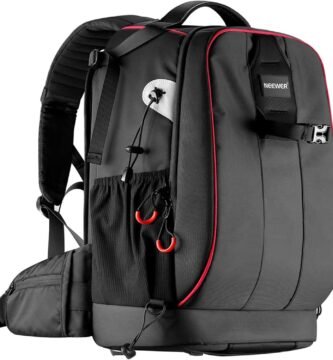 Neewer Pro Camera Case Waterproof Shockproof Adjustable Padded Camera Backpack Bag with Anti-theft Combination Lock for DSLR,DJI Phantom 1 2 3 Professional Drone Tripods Flash Lens and Other Accessory