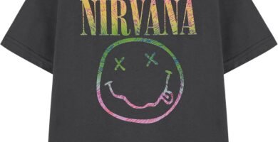 Nirvana Rainbow Kids T-Shirt | Grey Rainbow Logo Graphic Tee | Short Sleeve Unisex Shirt for Children | Rock Band Merchandise | Youth Grunge Fashion Top for Kids & Teens Nirvana Rainbow Kids T-Shirt | Grey Rainbow Logo Graphic Tee | Short Sleeve Unisex Shirt for Children | Rock Band Merchandise | Youth Grunge Fashion Top for Kids & Teens