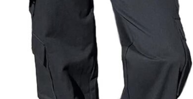 Nuofengkudu Women Stretch Wide Leg Cargo Trousers Bootcut 6 Utility Pockets Elasticated High Waisted Loose Fit Flared Pants Y2K Streetwear Nuofengkudu Women Stretch Wide Leg Cargo Trousers Bootcut 6 Utility Pockets Elasticated High Waisted Loose Fit Flared Pants Y2K Streetwear