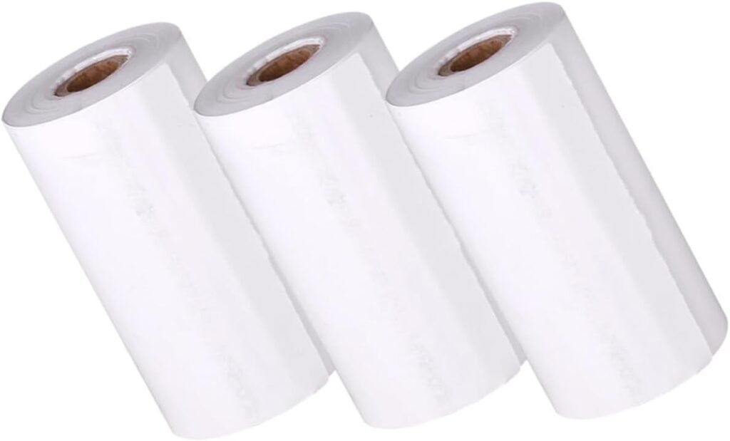 OFFSCH 3 Rolls Camera Paper Poster Multipurpose Thermal Mini Printer Paper Label Sprocket Printer Paper Thermal Printer Paper Photo Printer Thermal Paper Tape Thermal Receipt OFFSCH 3 Rolls Camera Paper Poster Multipurpose Thermal Mini Printer Paper Label Sprocket Printer Paper Thermal Printer Paper Photo Printer Thermal Paper Tape Thermal Receipt
