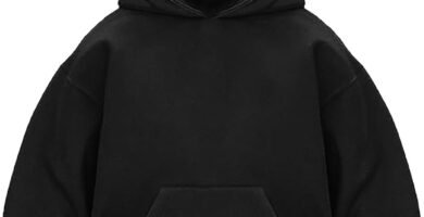 OLIPHEE Men’s Balaclava Hoodies Half Zip Pullover Double Hooded Fleece Sweatshirt Unisex Fall Winter Outfits for Men Women