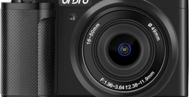 ORDRO NEW G930 Mirrorless Camera Optical Zoom Vlog Camera 5K/30fps,4K/60fps Digital Cameras for Photography and Video (Black)