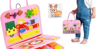 OSLINE Busy Board for 1 2 3 Year Old,27 IN 1 Montessori Toys for 1 2 Year Olds Girls,Toys Age 2 3 Gift for Girl Toddler Sensory Toys,Travel Toys for Toddlers on Plane,Educational Learning Toys for 1-4 OSLINE Busy Board for 1 2 3 Year Old,27 IN 1 Montessori Toys for 1 2 Year Olds Girls,Toys Age 2 3 Gift for Girl Toddler Sensory Toys,Travel Toys for Toddlers on Plane,Educational Learning Toys for 1-4