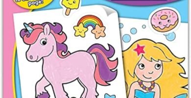 Orchard Toys Unicorns, Mermaids and More Colouring Book, Educational Colouring Book, Includes Stickers, For Kids Age 3 years +, Multicolor, 2 x 297 x 210 millimeters Orchard Toys Unicorns, Mermaids and More Colouring Book, Educational Colouring Book, Includes Stickers, For Kids Age 3 years +, Multicolor, 2 x 297 x 210 millimeters