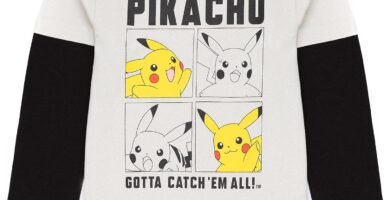 Pokemon T-Shirt for Boys | Kids Grey Black Pikachu Skater Clothes Top | Gotta Catch Em All Game Clothing Merchandise Pokemon T-Shirt for Boys | Kids Grey Black Pikachu Skater Clothes Top | Gotta Catch Em All Game Clothing Merchandise