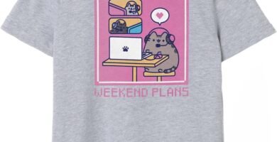Pusheen Girls T-Shirt | Short-Sleeved Graphic Tee for Kids | Crew Neck Internet Cat Top | Comfortable & Stylish Cute Daywear | Merchandise Gift for Children & Teens Pusheen Girls T-Shirt | Short-Sleeved Graphic Tee for Kids | Crew Neck Internet Cat Top | Comfortable & Stylish Cute Daywear | Merchandise Gift for Children & Teens