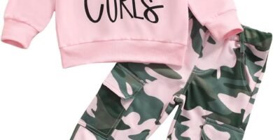 RWYBEYW Toddler Girls Clothes 1-6 Years Spring Fall Outfits Baby Letter Print Long Sleeve Pullover Sweatshirt Camouflage Pants Set RWYBEYW Toddler Girls Clothes 1-6 Years Spring Fall Outfits Baby Letter Print Long Sleeve Pullover Sweatshirt Camouflage Pants Set