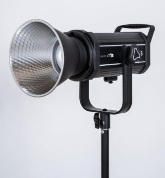 Reflex Camera Y200S 200W Dimmable Bi-Color Bowens LED COB Light – 3200K-5600K, Professional Studio Lighting, Adjustable Brightness, Durable, Continuous Lighting for Video Production & Photography