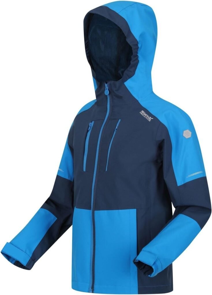 Regatta Kids Highton IV Jacket Blue Wing/Indigo 7-8, 11-12 Years