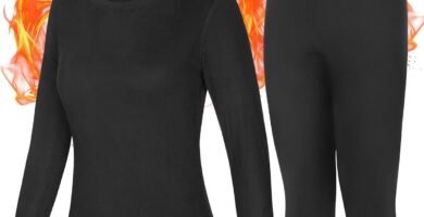 Roadbox Thermal Underwear Set for Women – Utra Soft Base Layer Long Johns Fleece Lined Warm Tops & Bootoms Ski Winter Roadbox Thermal Underwear Set for Women – Utra Soft Base Layer Long Johns Fleece Lined Warm Tops & Bootoms Ski Winter