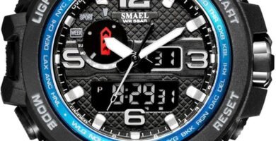 SMAALEB Waterproof 50M Digital Men’s Sports Military Watch, Shockproof, Luminous, Alarm Reminder – Perfect for Teen Boys