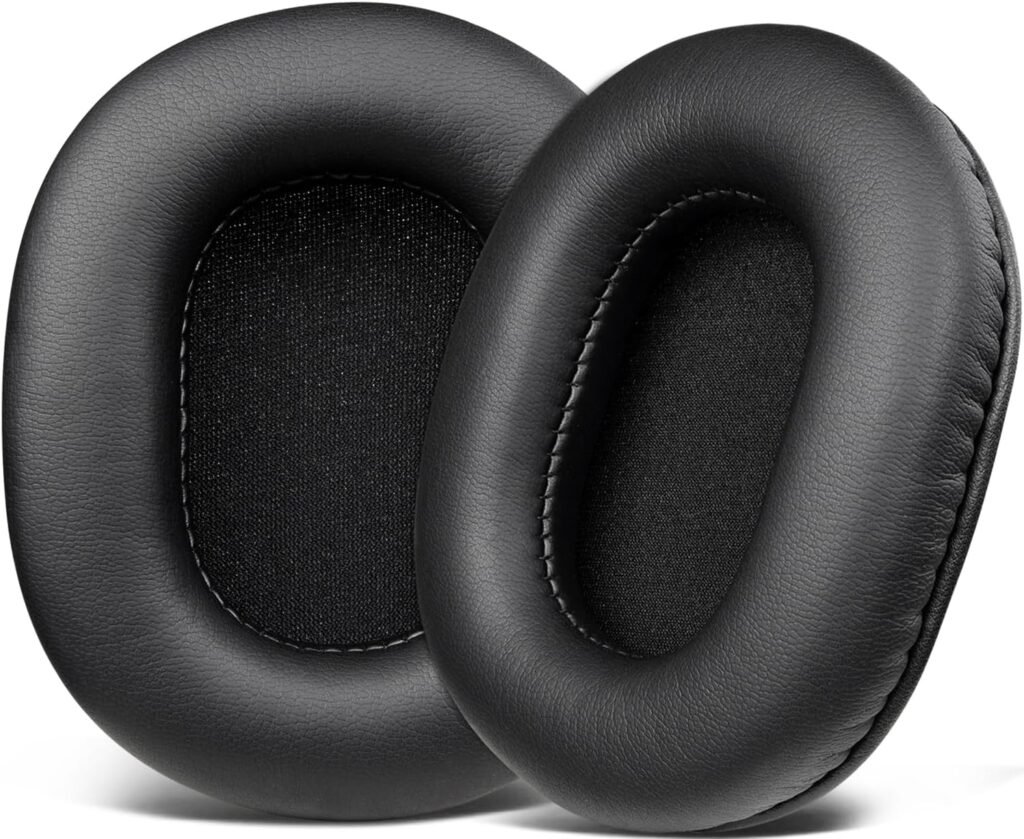 SOULWIT Professional Earpads for Sony MDR 7506 /MDR V6 /MDR V7 /MDR CD900ST Monitor Headphones, Ear Pads Cushions Replacement