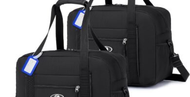 SPAHER Cabin Bag 40x30x20 Wizzair Foldable Travel Duffle Bag Waterproof Under-seat Cabin Bag Lightweight Holdall Suitcase Handbag Carry on Luggage Overnight for Women and Men 25L SPAHER Cabin Bag 40x30x20 Wizzair Foldable Travel Duffle Bag Waterproof Under-seat Cabin Bag Lightweight Holdall Suitcase Handbag Carry on Luggage Overnight for Women and Men 25L