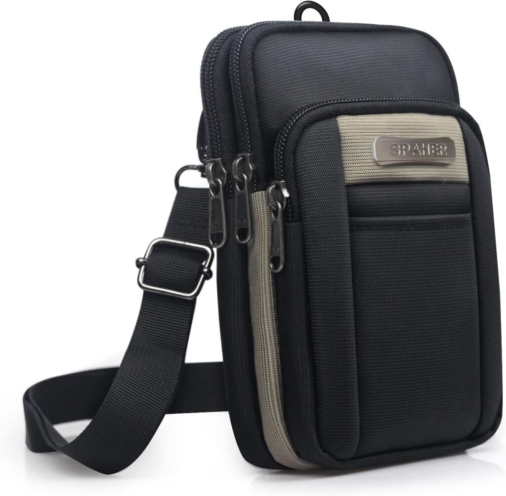 SPAHER Small Men Side Bag Shoulder Bag Outdoor Sports Hiking Waist Pack Crossbody Tactical MOLLE EDC Cellphone Pouch Belt Bum Bag Business Fanny Pack Hip Bag Messenger Sling Bag Travel Gym Bag SPAHER Small Men Side Bag Shoulder Bag Outdoor Sports Hiking Waist Pack Crossbody Tactical MOLLE EDC Cellphone Pouch Belt Bum Bag Business Fanny Pack Hip Bag Messenger Sling Bag Travel Gym Bag