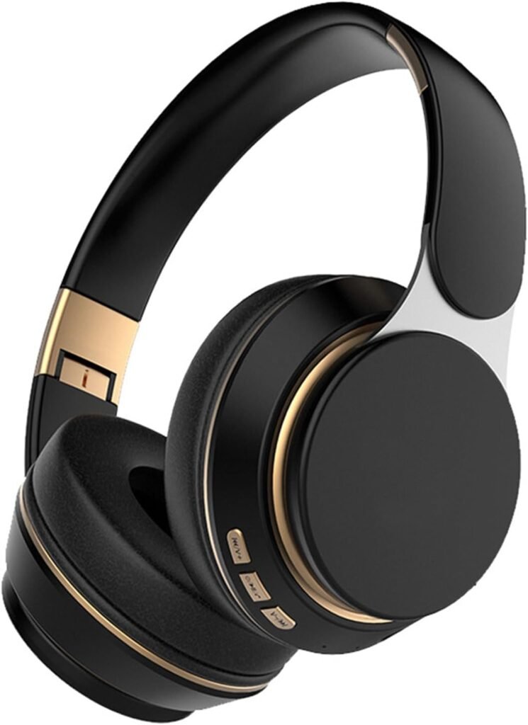 STFMHEZ Bluetooth Headphones Over Ear, Wireless Headphones Over Ear with Built-in Noise Reduction Microphone, Foldable Stereo Bluetooth 5.2 Headset with Deep Bass for Online Class, Office, PC, Phone STFMHEZ Bluetooth Headphones Over Ear, Wireless Headphones Over Ear with Built-in Noise Reduction Microphone, Foldable Stereo Bluetooth 5.2 Headset with Deep Bass for Online Class, Office, PC, Phone
