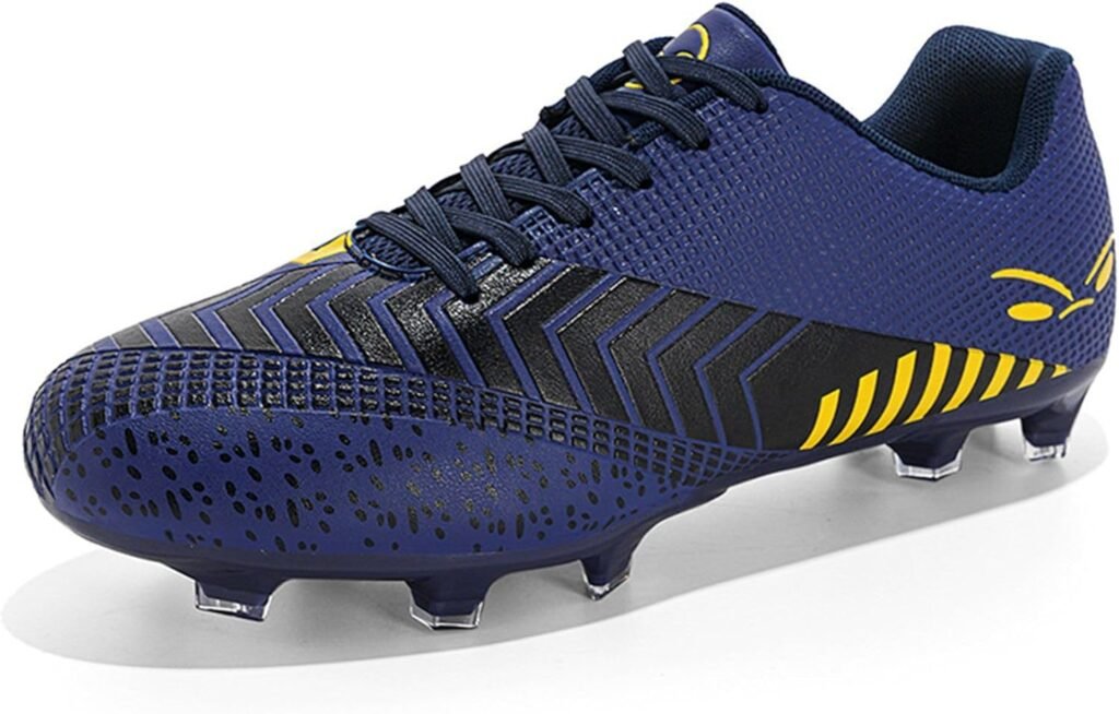 Sainilei Boys Football Boots Teenager TF Outdoor Football Shoes Men’s Football Professional Training Shoes