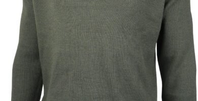 Savage Island Pheasant Embroidered Shooting V Neck Wool Jumper