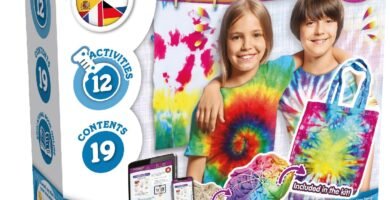 Science4you Fashion Design – Tie Dye Kit with Washable Paint for Kids with Activities for Kids, Tie-dye & Fashion Craft Kits, STEM Toys and Tie Dye Games for 6+ Year Olds, Gifts for Boys and Girls 6+ Science4you Fashion Design – Tie Dye Kit with Washable Paint for Kids with Activities for Kids, Tie-dye & Fashion Craft Kits, STEM Toys and Tie Dye Games for 6+ Year Olds, Gifts for Boys and Girls 6+