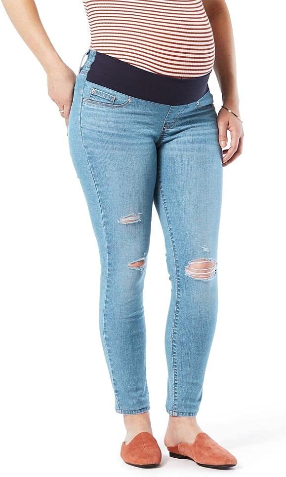 Signature Women’s Baby Bump Skinny Jeans