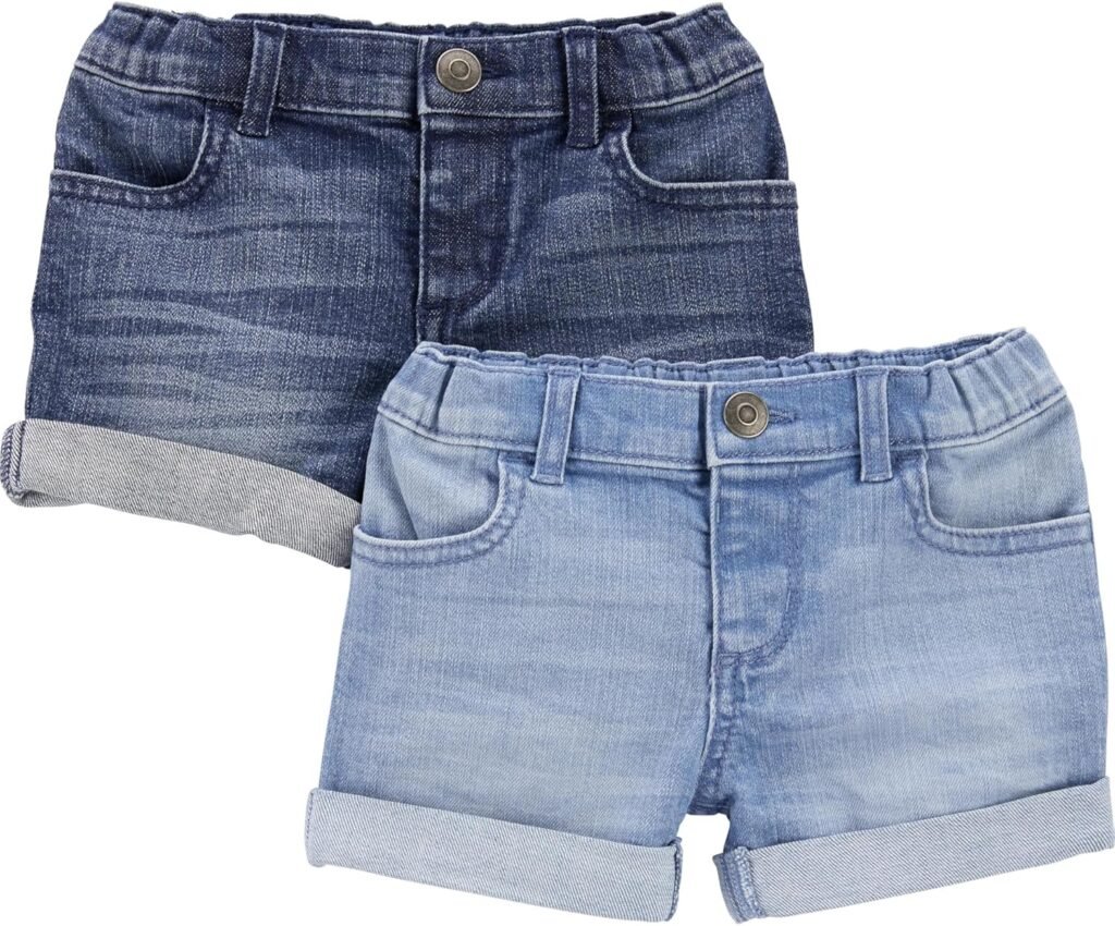 Simple Joys by Carter’s Girl’s Denim Shorts (Pack of 2) Simple Joys by Carter’s Girl’s Denim Shorts (Pack of 2)