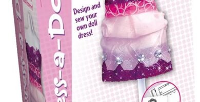 Small World Toys – Sophia Designer Dress-A-Doll – Sewing Kits for Children – Includes 22cm Mannequin, Fabric & More – Fashion Designer Kits for Girls – Arts and Crafts for Kids – Girls Toy Age 8+ Small World Toys – Sophia Designer Dress-A-Doll – Sewing Kits for Children – Includes 22cm Mannequin, Fabric & More – Fashion Designer Kits for Girls – Arts and Crafts for Kids – Girls Toy Age 8+