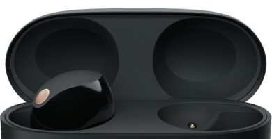 Sony WF-1000XM5 Wireless Noise Cancelling Earbuds, Bluetooth, In-ear Headphones, Mic, Up to 24 Hours Battery Life, Quick Charge, IPX4, iOS & Android Compatible – Black