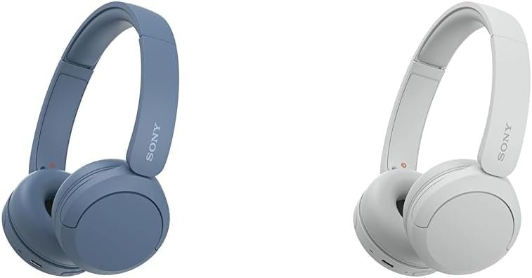 Sony WH-CH520 Wireless Bluetooth Headphones – up to 50 Hours Battery Life with Quick Charge & WH-CH520 Wireless Bluetooth Headphones – up to 50 Hours Battery Life with Quick Charge